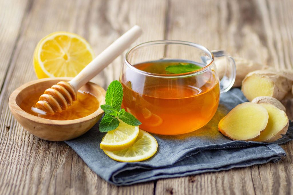 ginger and honey tea