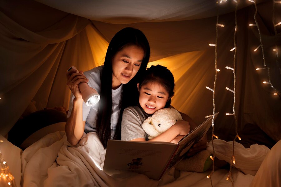 Bedtime Stories in Children's